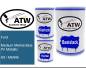 Preview: Ford, Medium Melina Blue Pri Metallic, K9 / M6946: 500ml Lackdose + 500ml Klarlack + 250ml Härter - Set, von ATW Autoteile West.